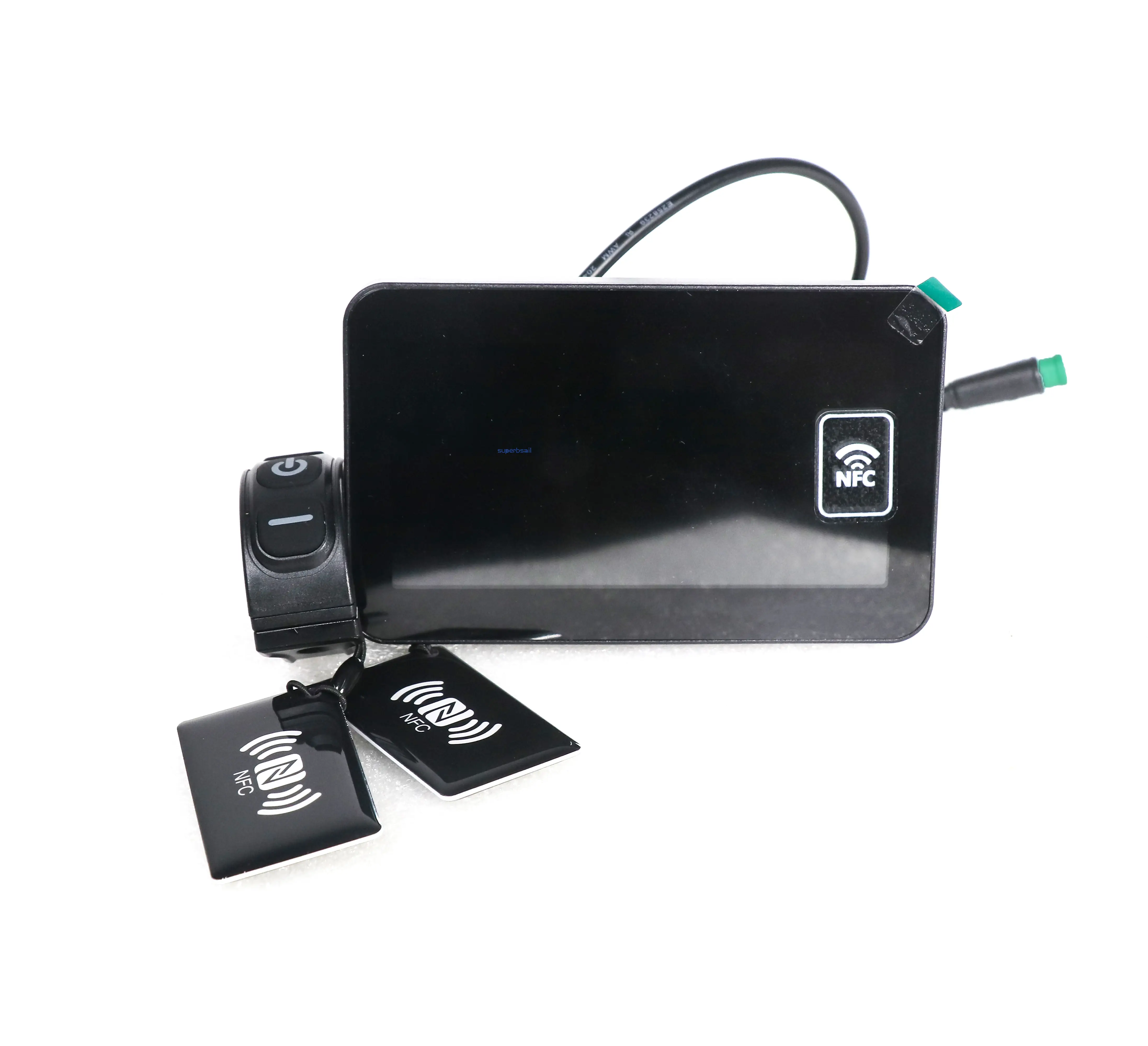 Original NFC Display 25-45km/h Adjustable for QM V20 E-bike Conversion Kit E Bike Controller Replace Bike Accessories-V20EB-02E 1