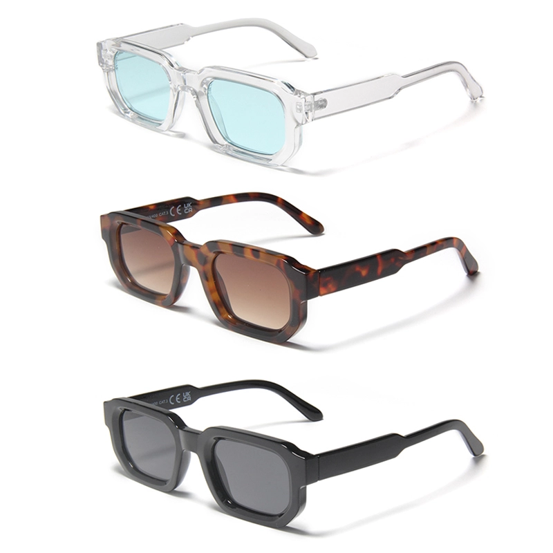 S66260 Fashionable Square Designer Sunglasses Female Black Sun Glasses Men Women Luxury Shades Glasses UV400 1