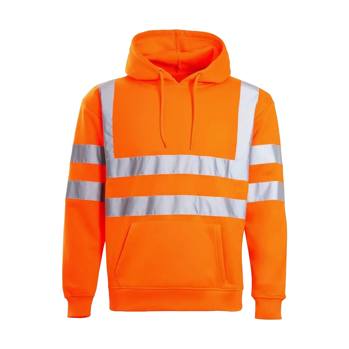 Moletom de trabalho com capuz refletivo de alta visibilidade 1