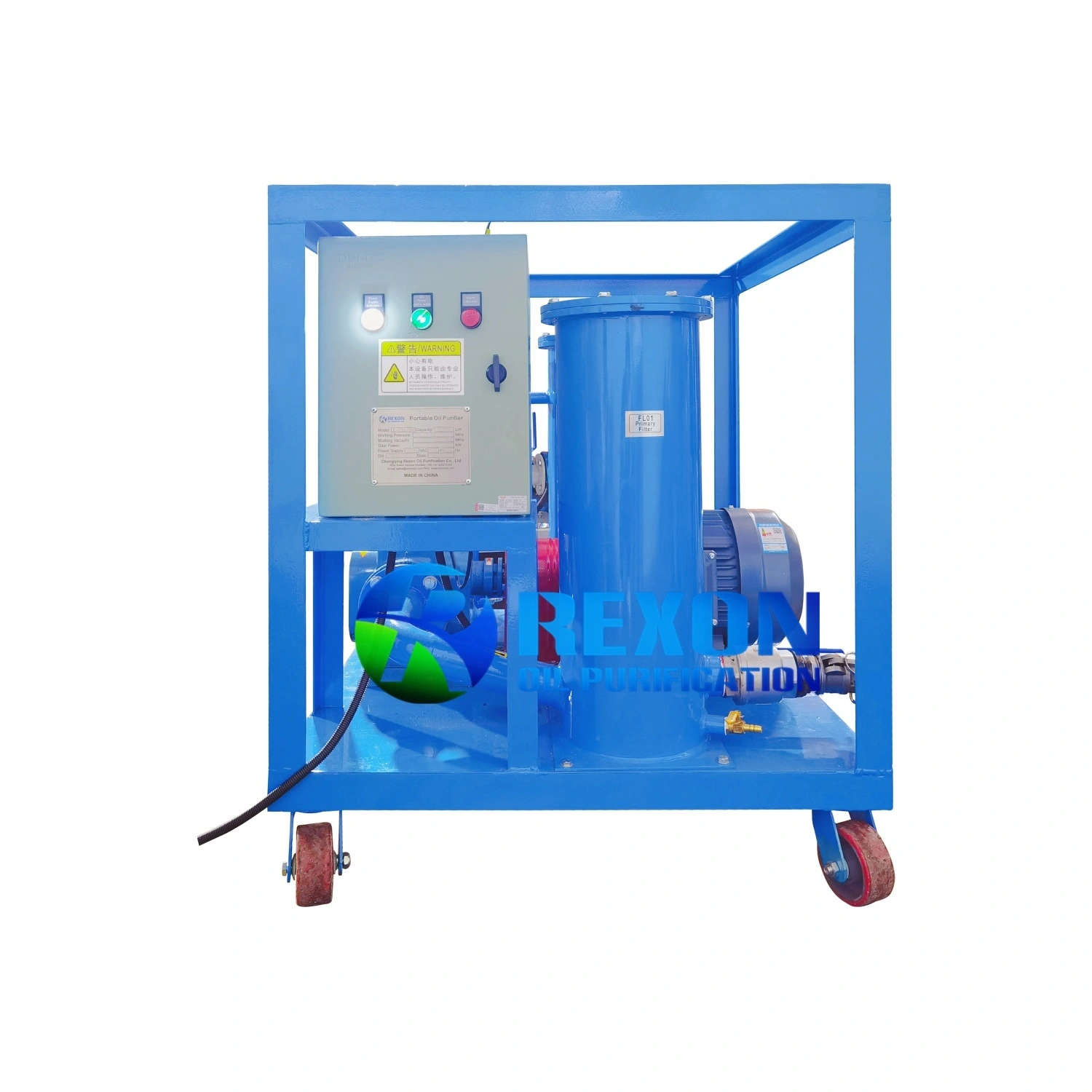 JL-200 (12000 л/ч) — маслозаливочная машина большой производительности, фильтрующий агрегат. 1