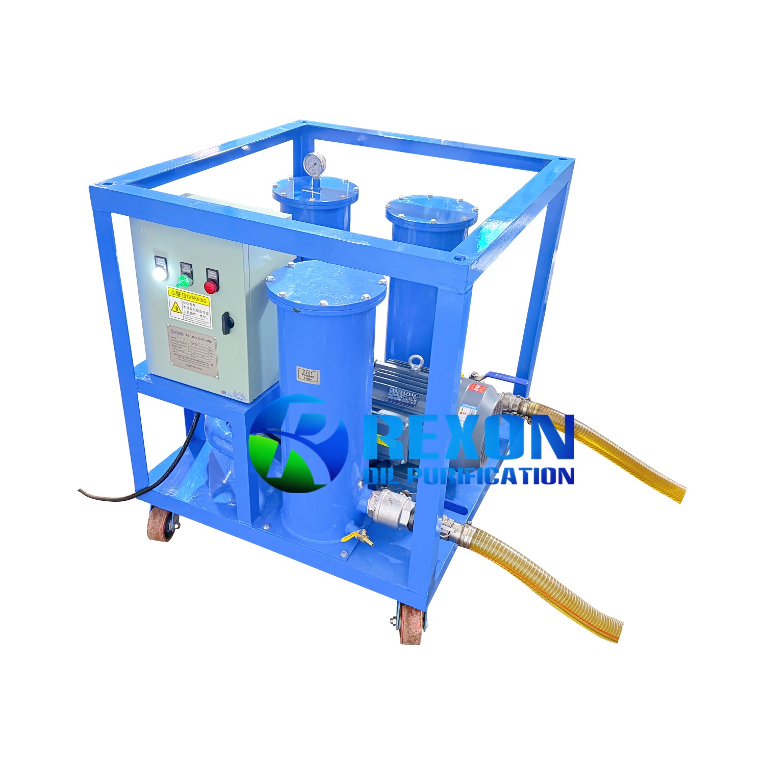 JL-200(12000LPH) Big Capacity Oil Filter Unit Oil Filling Machine | Rexon