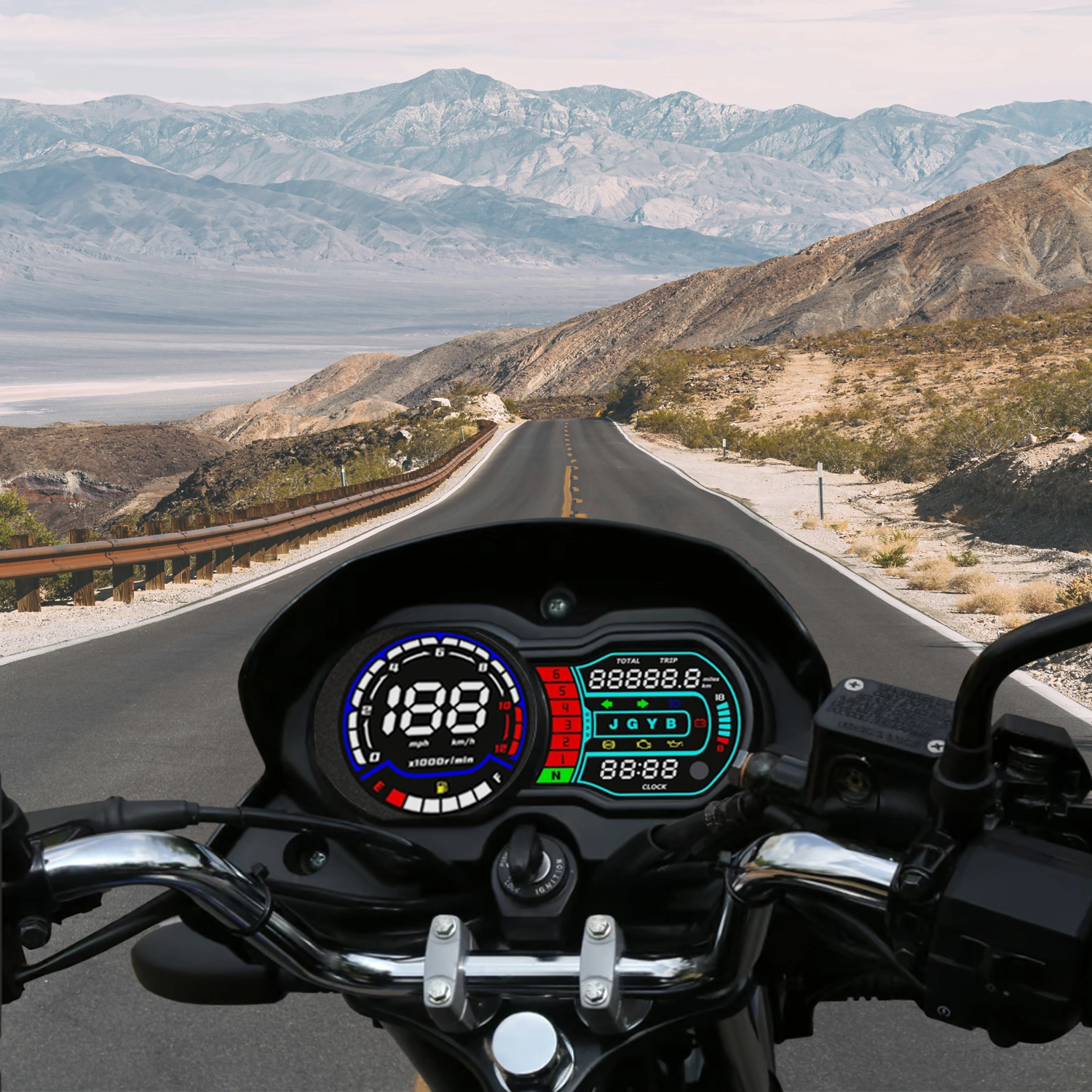 Motorcycle Instrument Panel for Bajaj platina 110 100 E/S 125 1