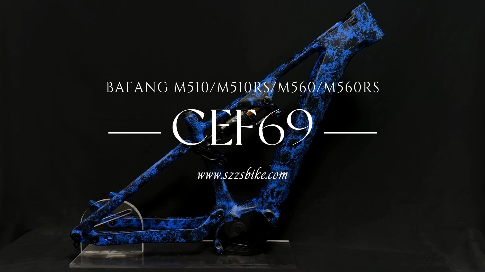 Легкая рама для электровелосипеда CEF69 29er Boost DPC030, дисплей, двигатель Bafang M560, аккумулятор 720 Вт·ч, эндуро-электровелосипед с полной подвеской, карбоновая рама. 1
