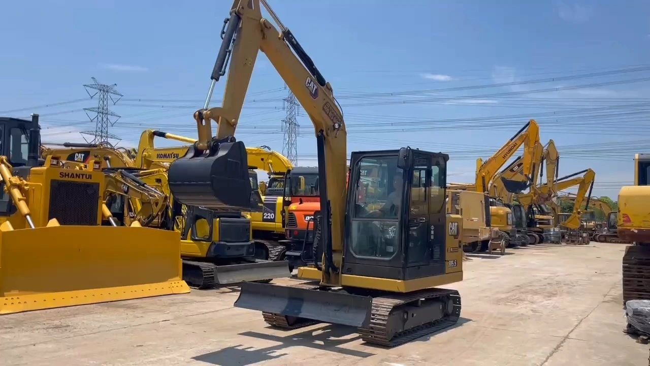 İşlənmiş CAT 305.5 Aşağı İş Saatları Yaxşı Təmir Edilib 1