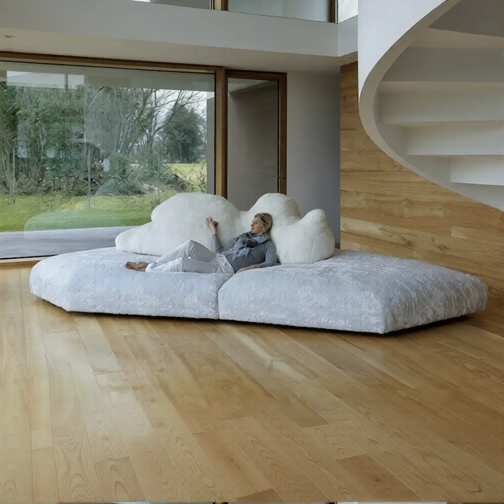 Unique Artistic Polar Bear Sofa Modern Living Room Centerpiece--QY-S1330 1