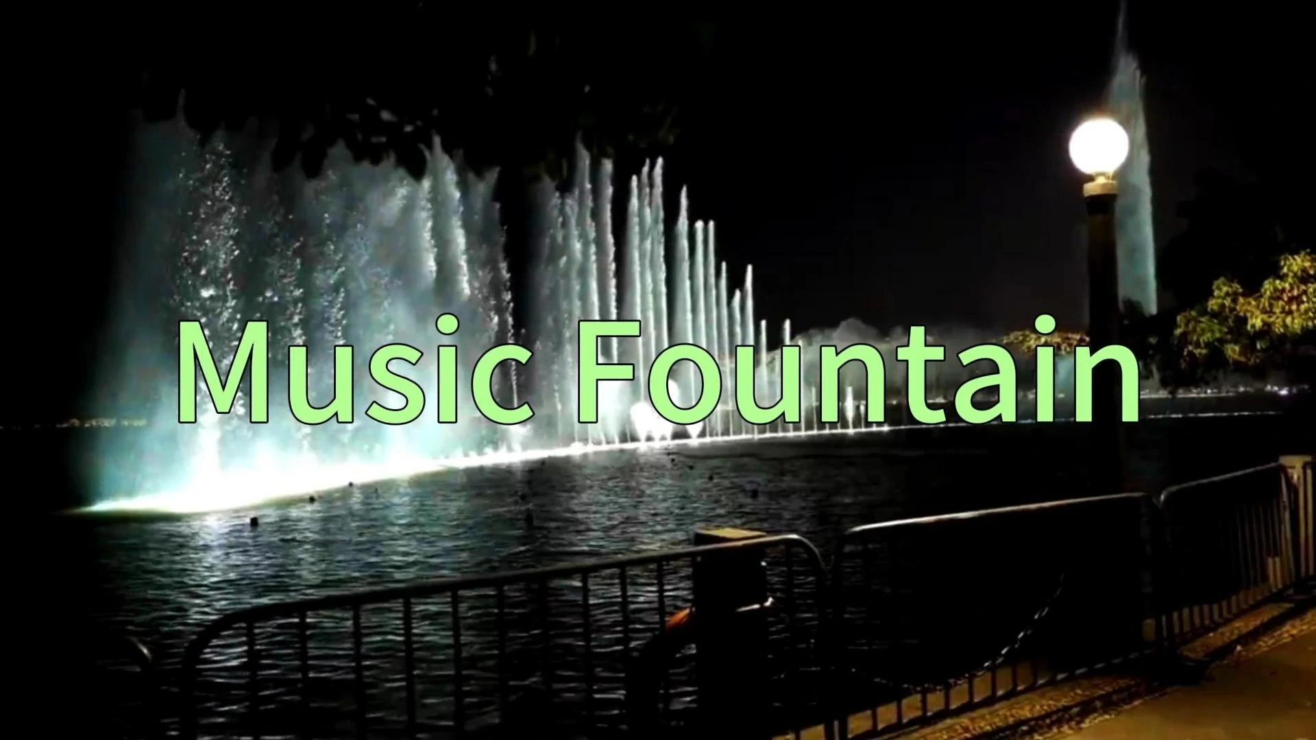 Turnkey Musical Fountain Solution – Design to Installation 1