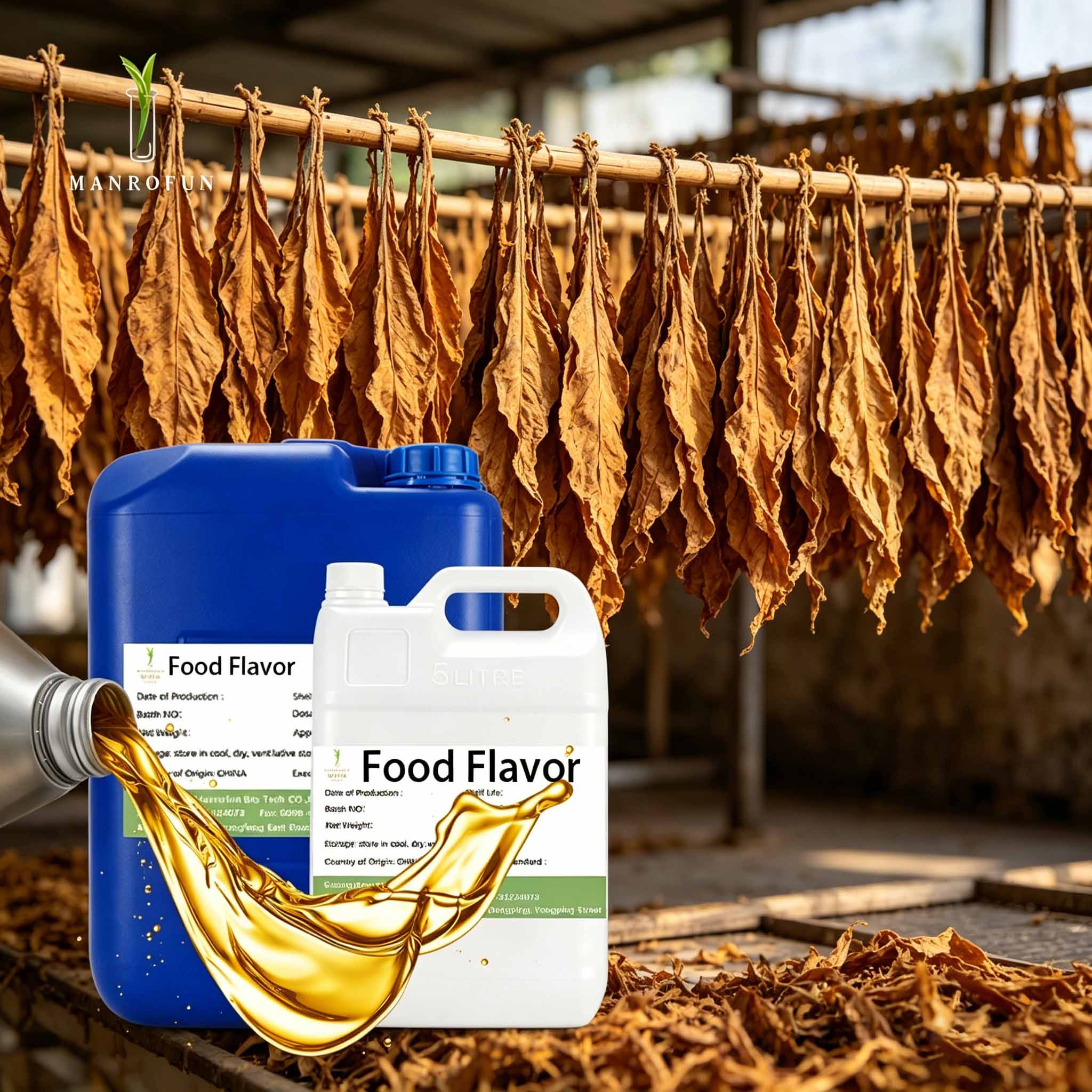 Aromas de tabaco de larga duración para diversos alimentos. 1