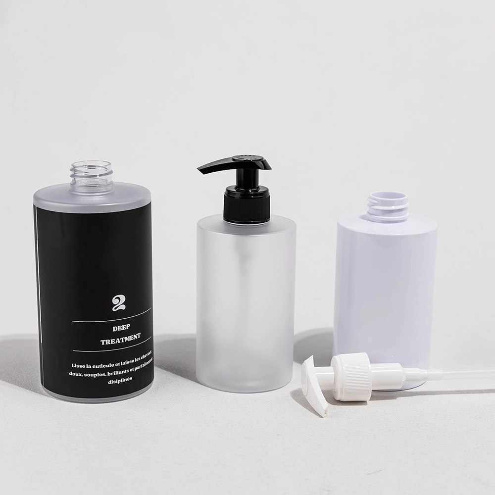 Пластиковые флаконы с дозатором для лосьона объемом 300 мл и 500 мл, пустые косметические контейнеры для лосьона для тела BEST-70878 1