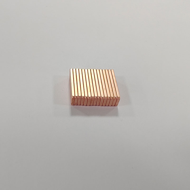 SM-03152042  High Precision Copper-Plated Neodymium Rectangular Block Magnets, Miniature NdFeB Bar Magnets for Electronics & Precision Applications 3