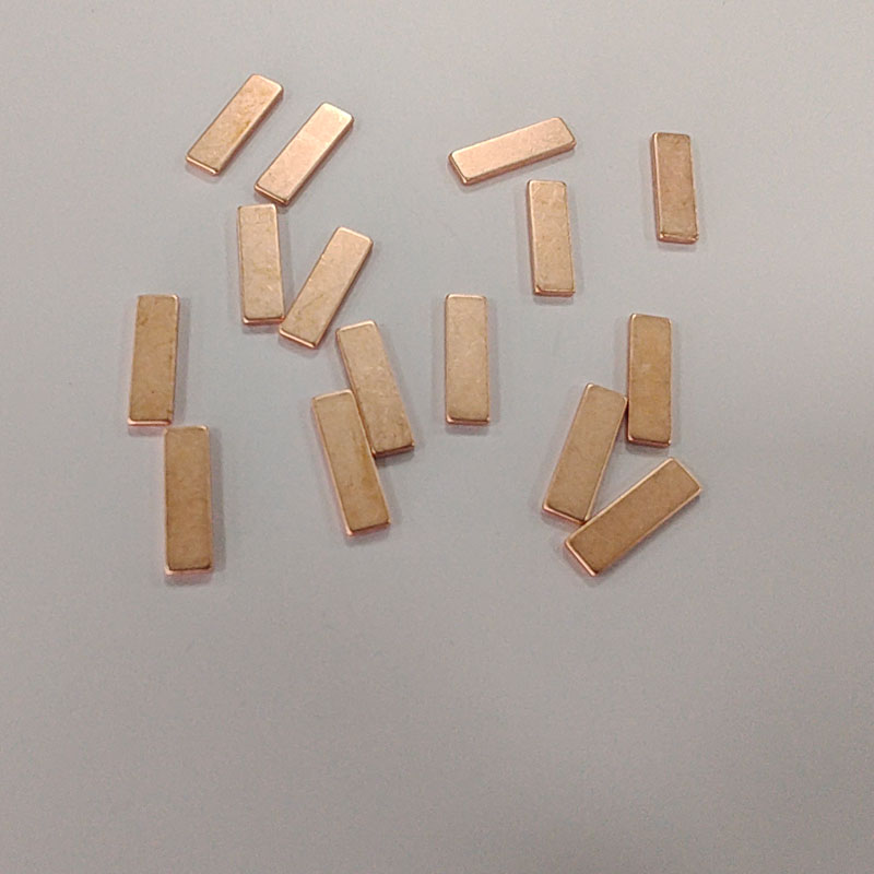 SM-03152042  High Precision Copper-Plated Neodymium Rectangular Block Magnets, Miniature NdFeB Bar Magnets for Electronics & Precision Applications 6