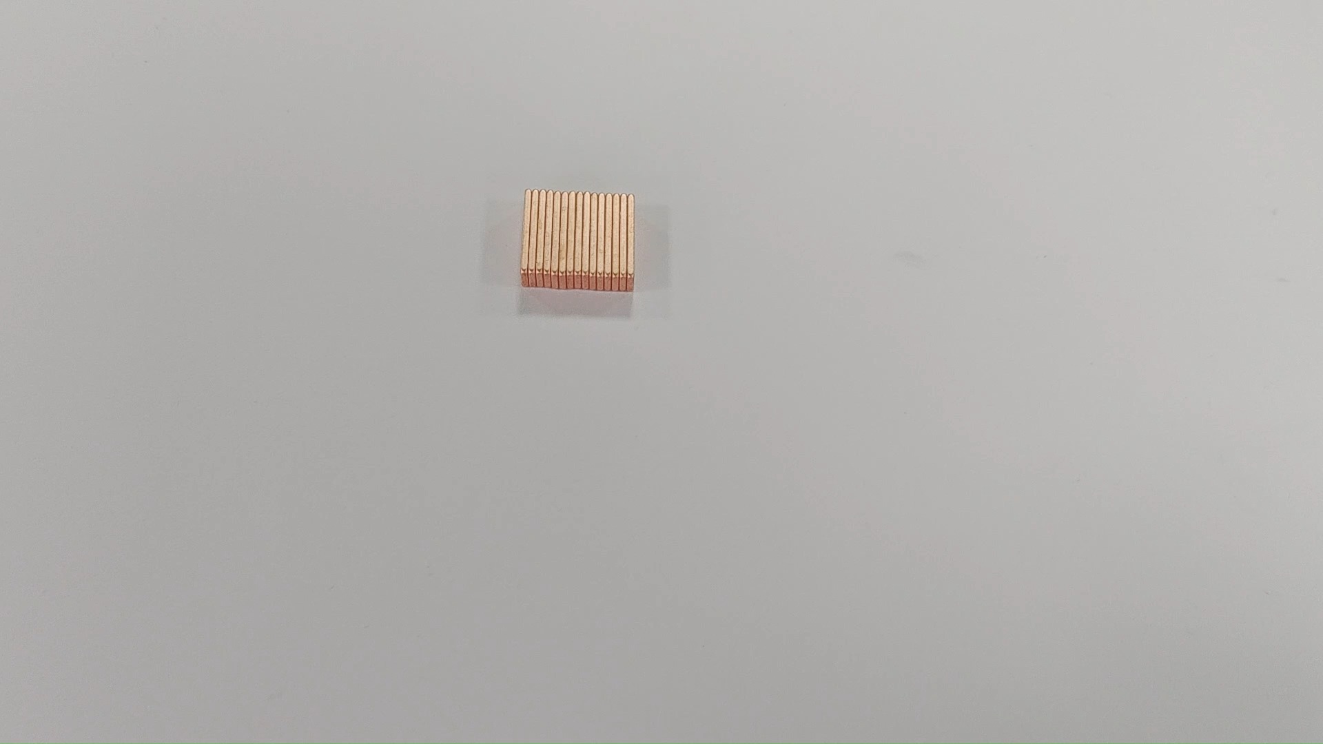 SM-03152042  High Precision Copper-Plated Neodymium Rectangular Block Magnets, Miniature NdFeB Bar Magnets for Electronics & Precision Applications 1