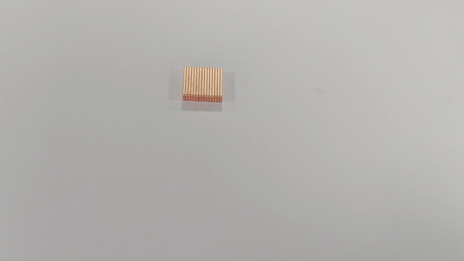 SM-03152042  High Precision Copper-Plated Neodymium Rectangular Block Magnets, Miniature NdFeB Bar Magnets for Electronics & Precision Applications 1