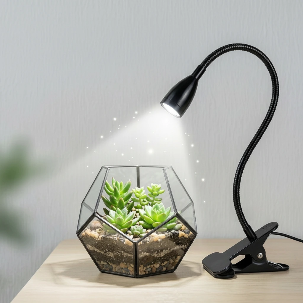 Dimmable LED Clip Desk Lamp Flexible Gooseneck USB Reading Light 1