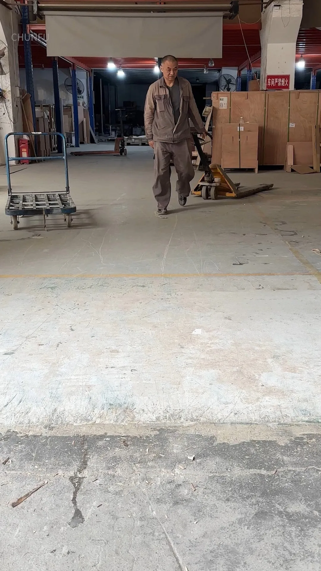 Natural Travertine and Wood Round Coffee Table  Luxury Wabi Sabi Center Table 1