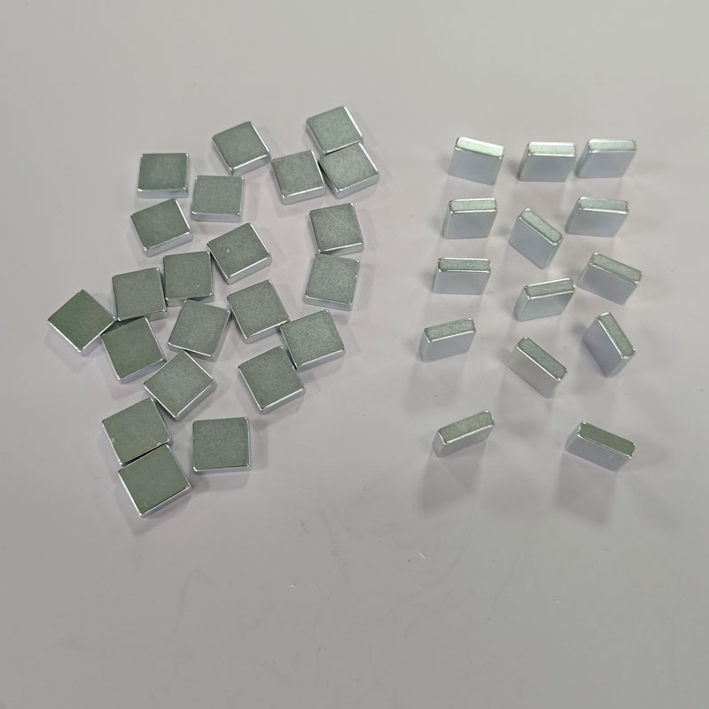 SM-03152044 N35 Pocinčani neodimijski kvadratni blok magneti 12,9x12x4 mm, visokoučinkoviti sinterirani NdFeB magneti za industrijsku, elektroničku i DIY primjenu 5