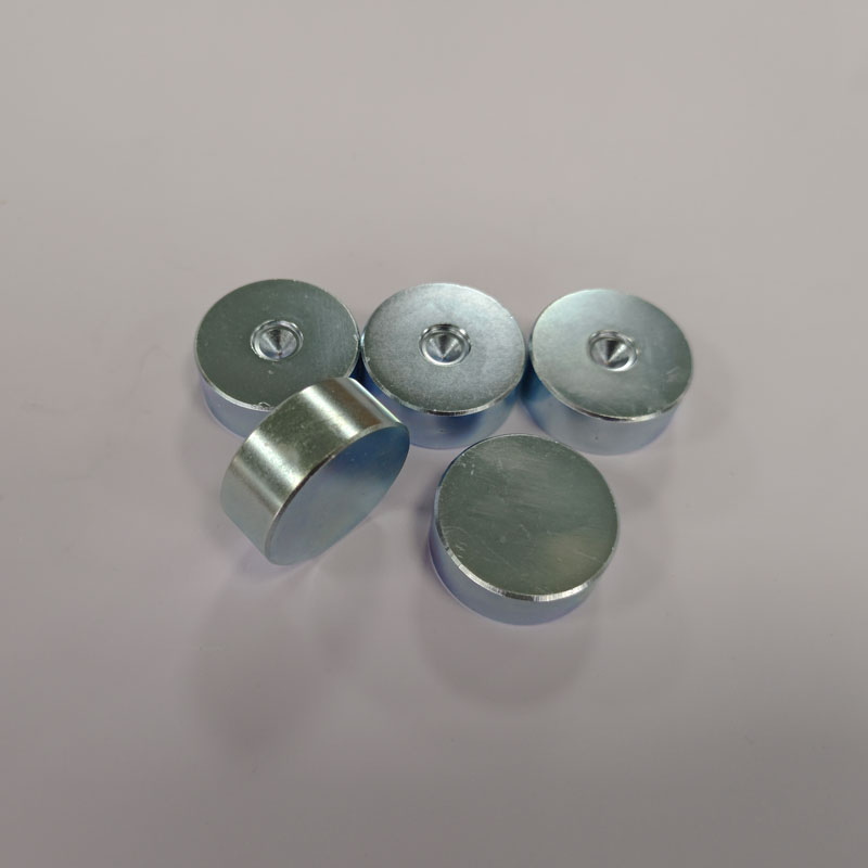 SM-03152046 Hoogwaardige, verzinkte neodymium magneten met verzonken conische boring, gesinterde ronde NdFeB magneten met taps toelopende boring voor veilige montage 1
