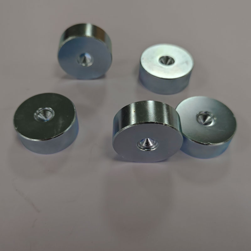 SM-03152046 Hoogwaardige, verzinkte neodymium magneten met verzonken conische boring, gesinterde ronde NdFeB magneten met taps toelopende boring voor veilige montage 4