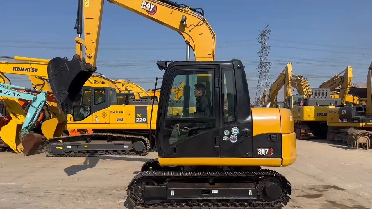 محرك طاقة CAT 307D مستعمل بدون تسريب 1
