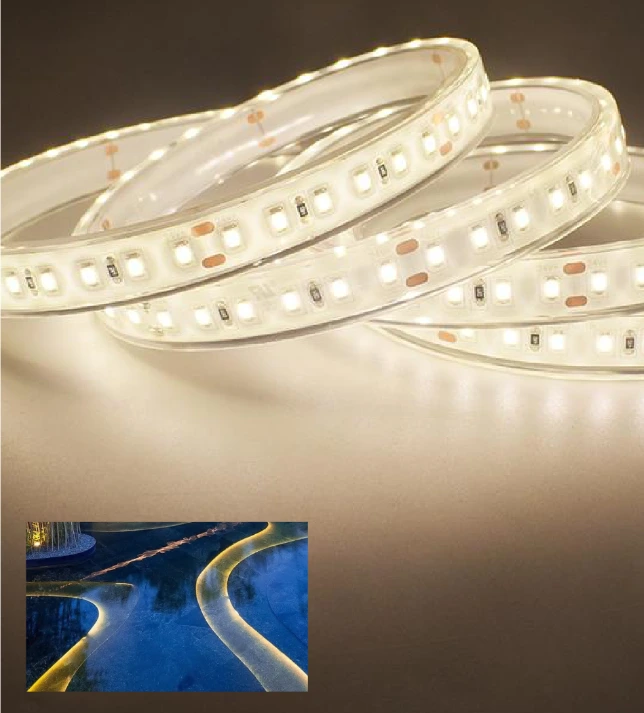 High waterproof  IP68 DC12V/24V Swimming LED Strip 1