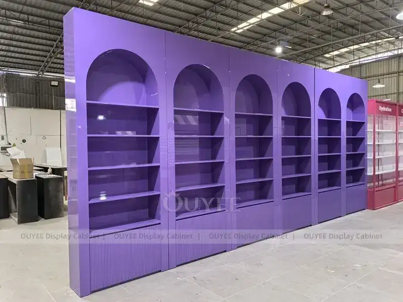 خزائن عرض تجميلية جدارية من Purple Arch 1