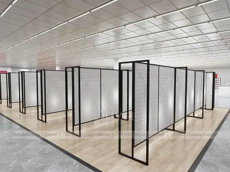 Beauty Spot Perücken-Styling-Station mit Spiegeln mit schwarzem Rahmen 1