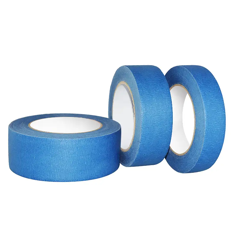 Manufacturers Yellow Blue Green 14mm 24mm 50 Mx50 Mm 120 Degree Laser Painting Building Crepe Paper Washi Painter Masking Tape 1