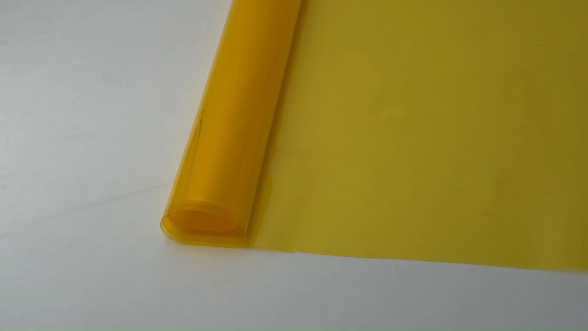 Película de vinil laranja super transparente e flexível 1