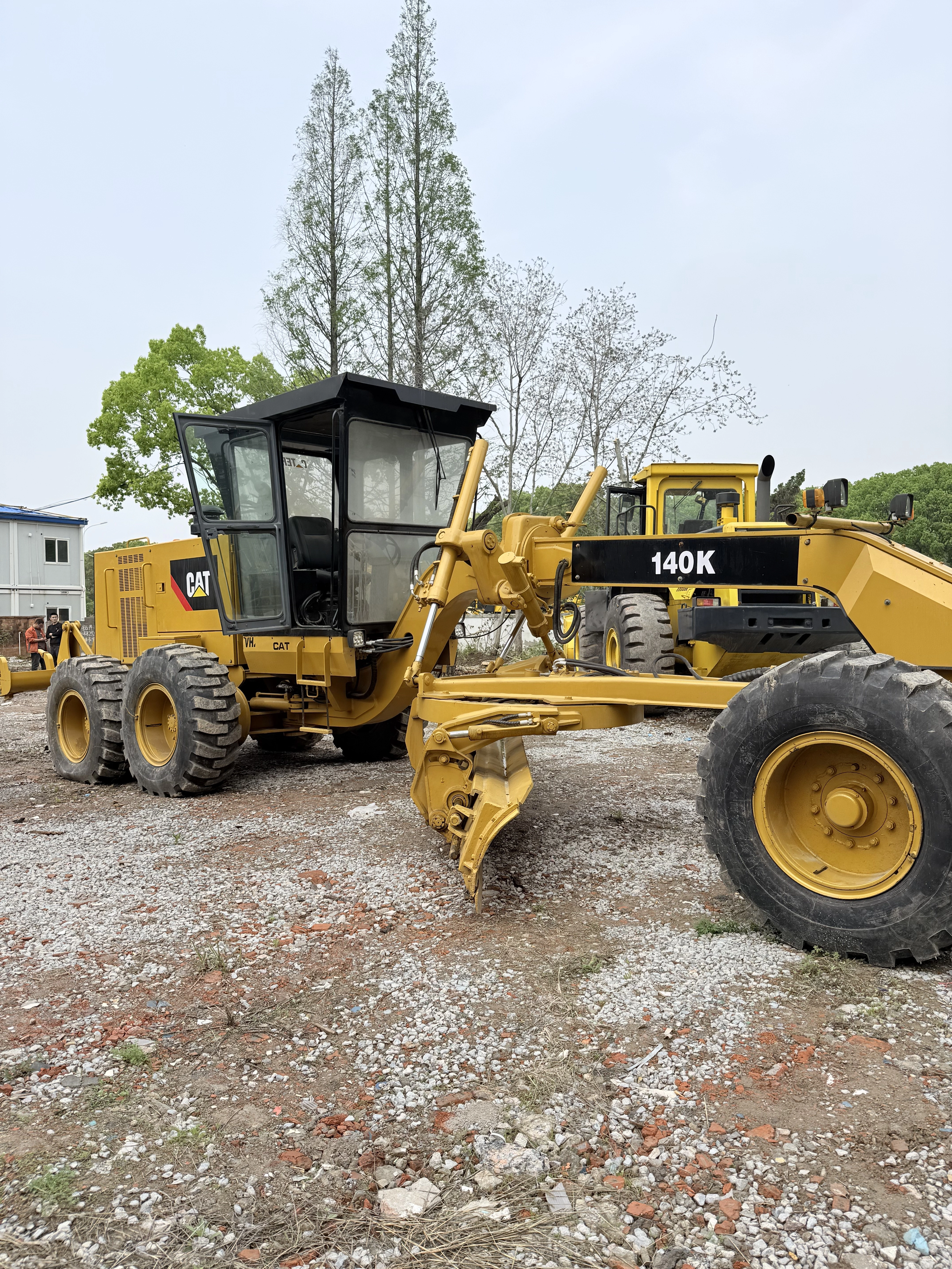 2024 CAT 140K Used Motor Grader Secondhand Wheel Grader High Quality in Shanghai Yard 1
