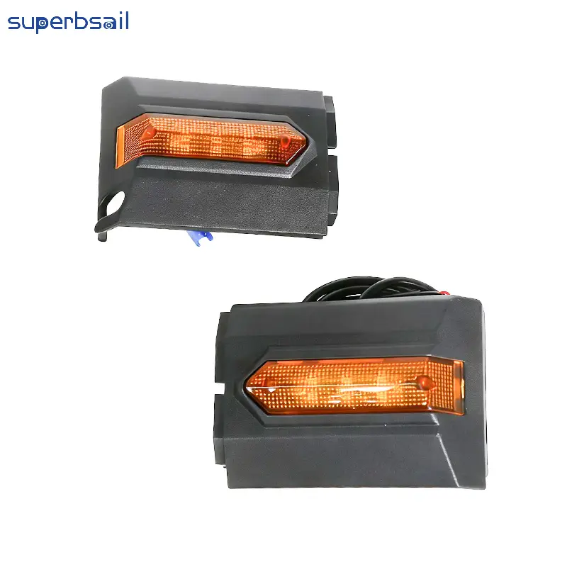 Left+Right Rear Sidelights for Kukirin G2 Pro Scooter Parts Accessories Electric Scooter Parts Scooter Light Replace-XY-KRG2P017B-18B 1