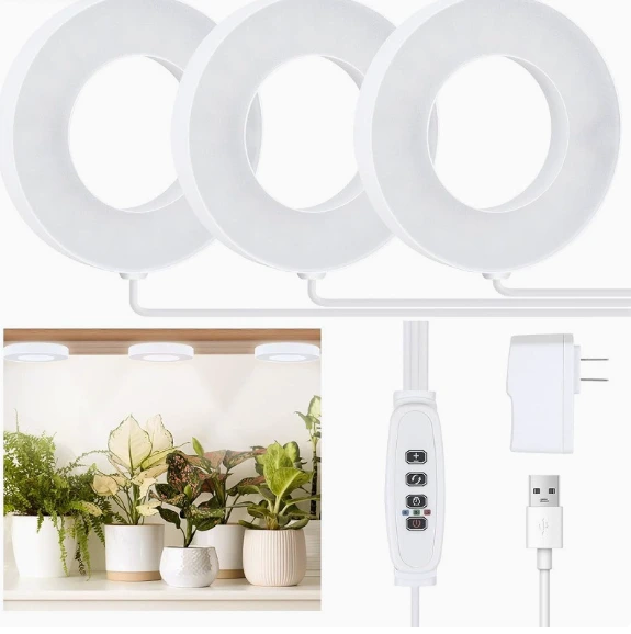 LED plant growth light, flower stand, green plant wall, potted succulent flower, full spectrum ceiling mounted plant light 1