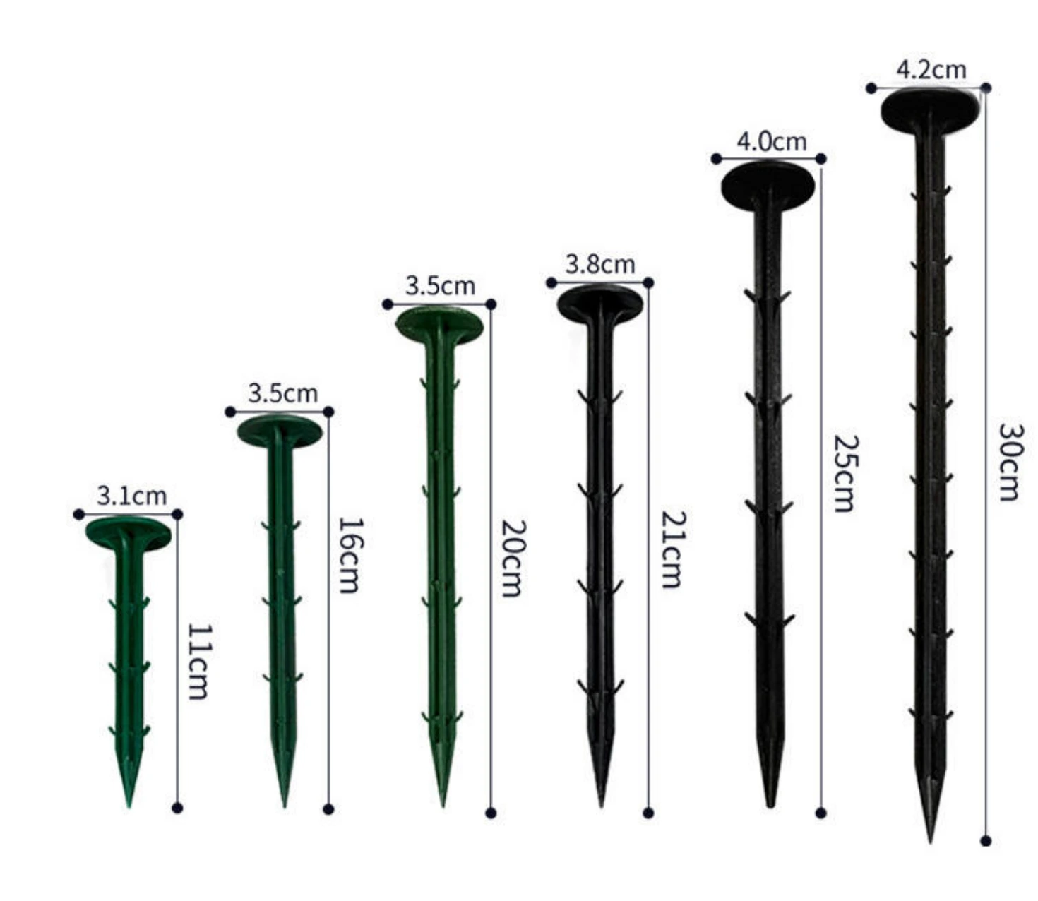مسامير تثبيت غطاء أرضي بلاستيكي - إل كيه أغري 1