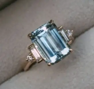 Perhiasan Messi Sesuaikan 5 Keping Berlian &amp; 1 Keping Cincin Bersadur Perak 1