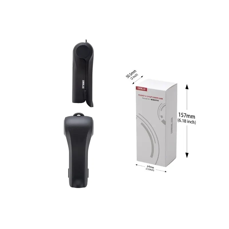 STARTRC Pocket 4 flip protective case quick access design with magnetic filter storage