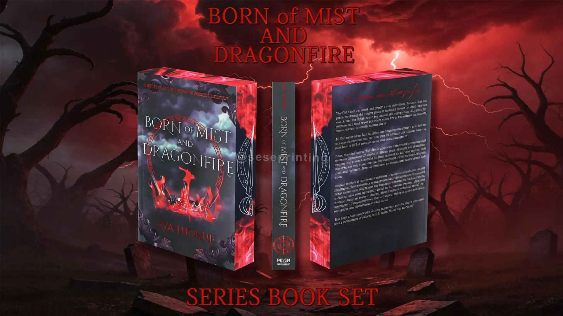 Специальное издание в мягкой обложке с тиснением фольгой и выборочным УФ-лакированием, обработанными краями страниц и вставкой из пергаментной бумаги. 1