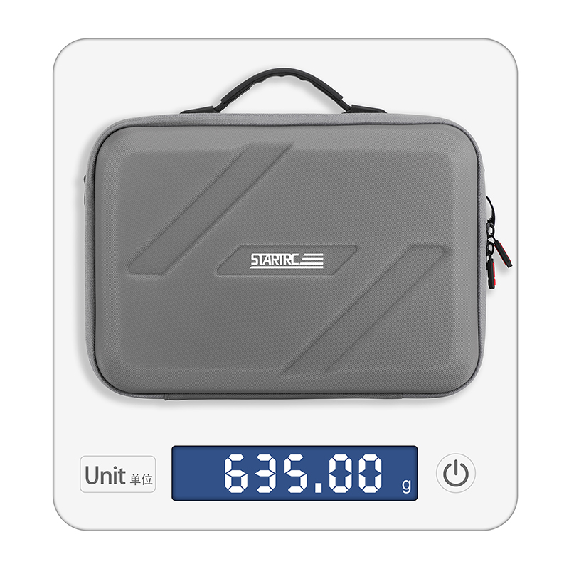 Bolsa de transporte LITO 1 con doble cremallera y detalle de bolsillo de malla
