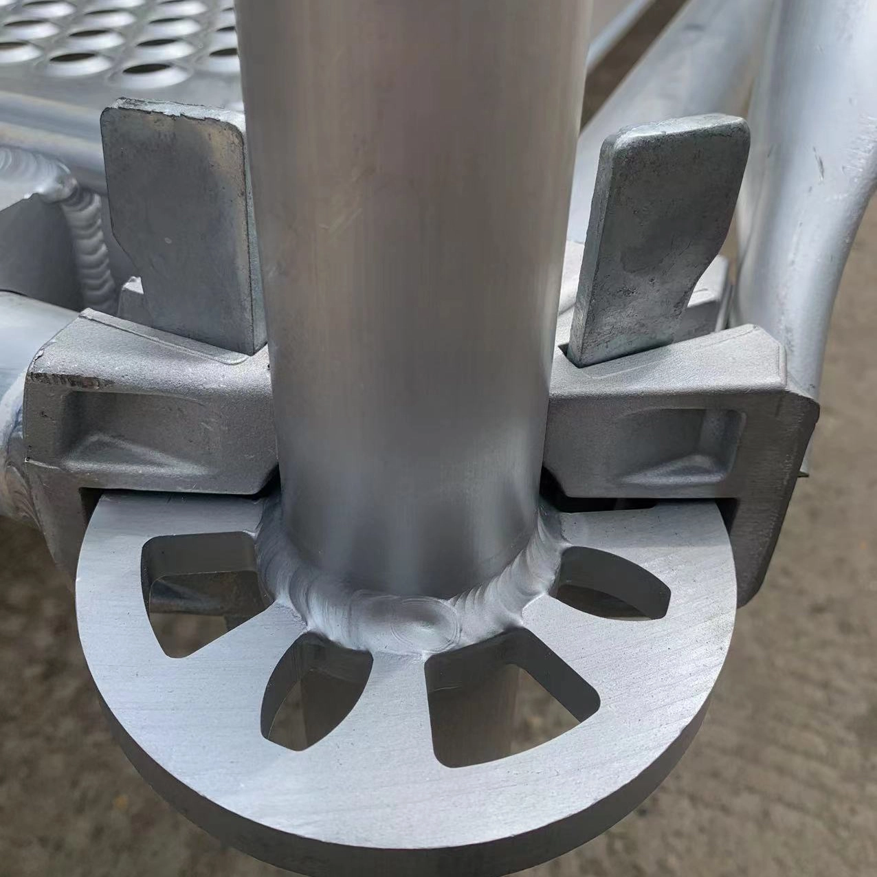 Sistema moderno de andaimes Ringlock em liga de alumínio 1