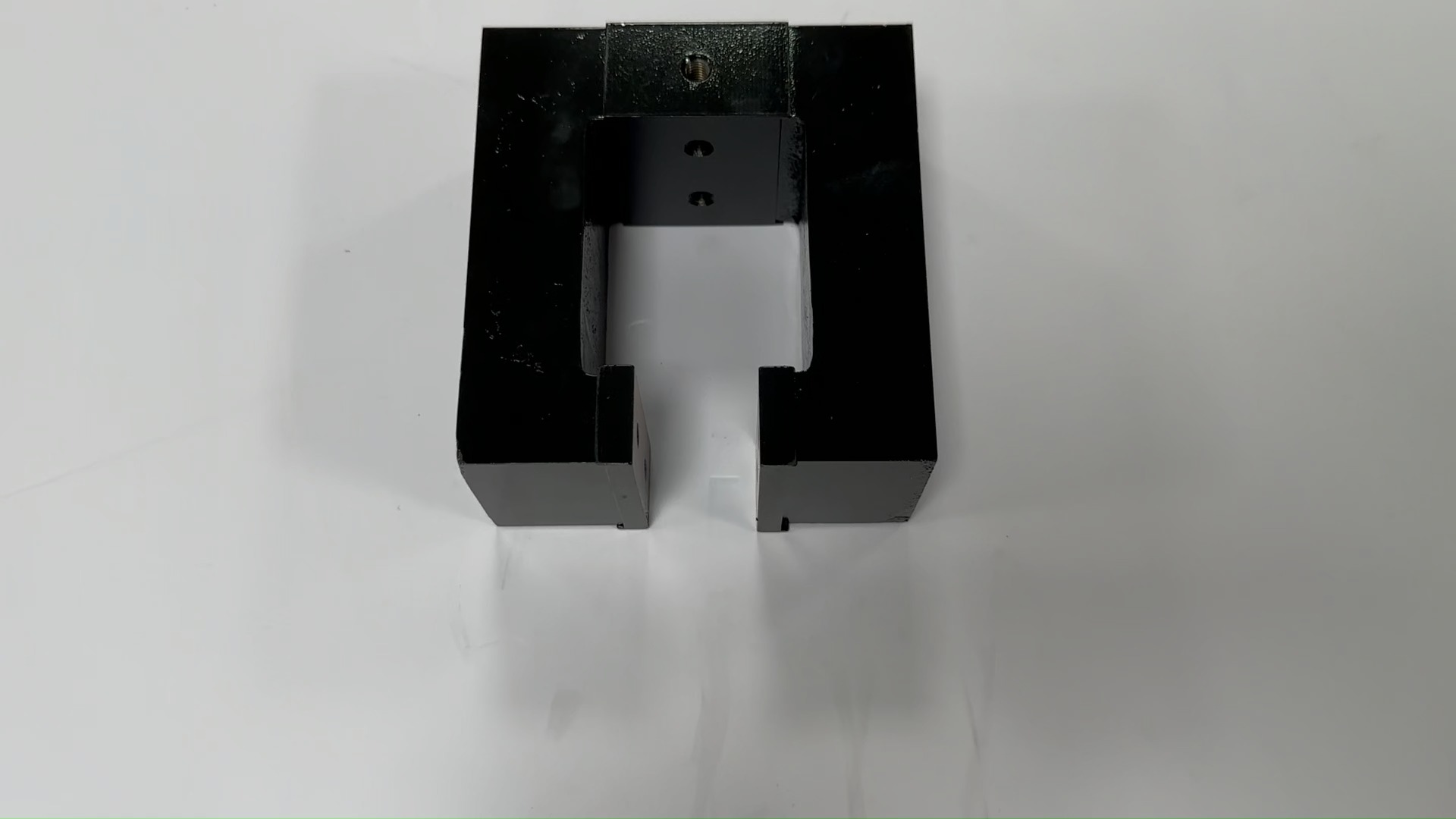 SM-0478105 U103x110x50mm AlNiCo U Magnet, Black Painted High-Temperature Resistant Permanent Magnet 1