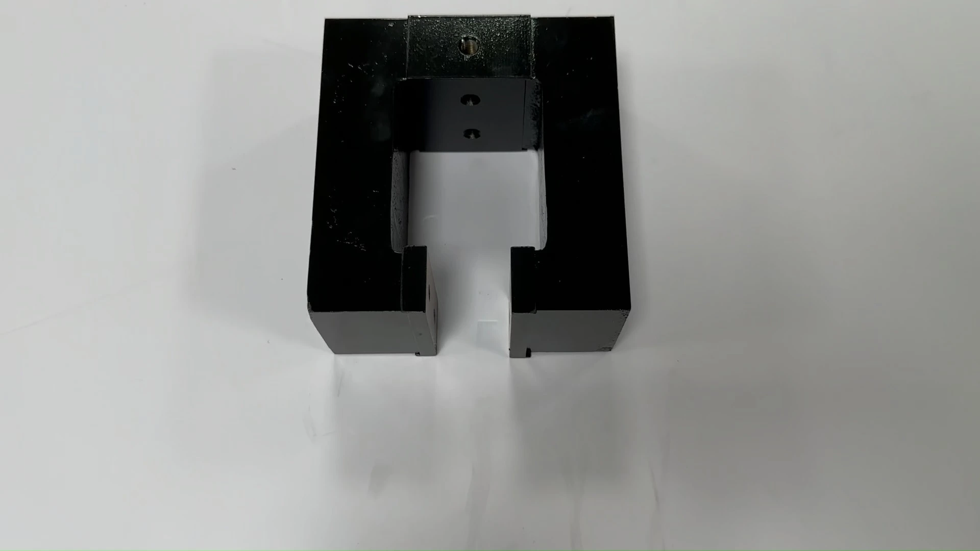 SM-0478105 U103x110x50mm AlNiCo U-magnet, sortmalet højtemperaturbestandig permanent magnet 1