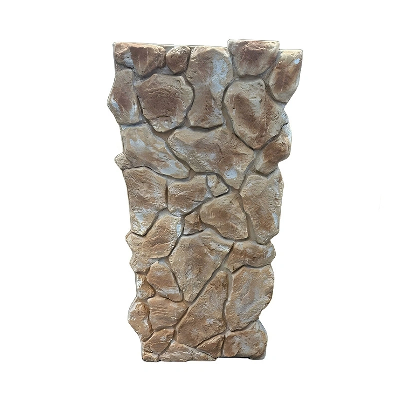 Irregular Stone PU Weatherproof Realistic Wall Panel 1