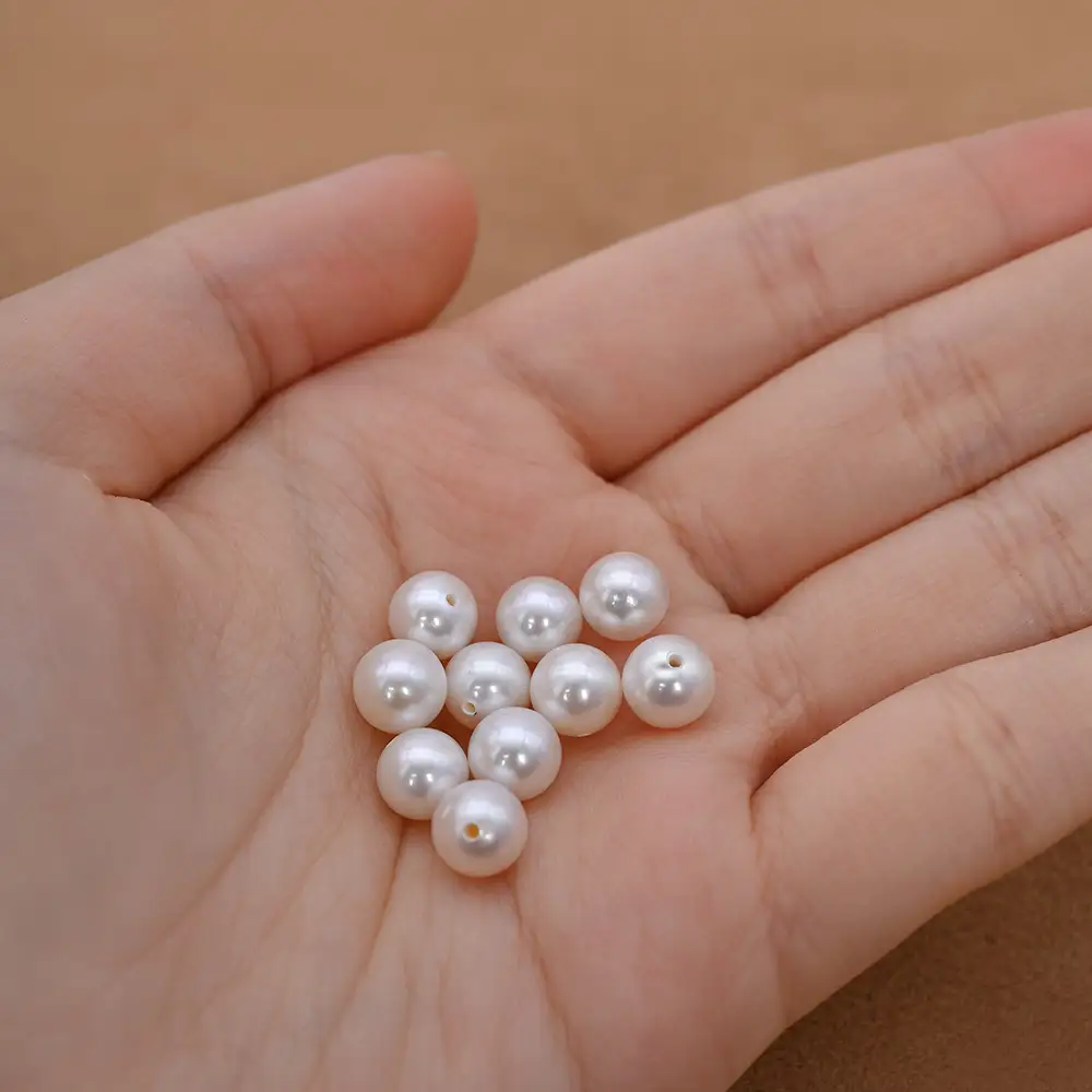7-8MM 5A Grade Freshwater 5A Grade High Quality Loose Beads Pearl for Jewelry Making 1