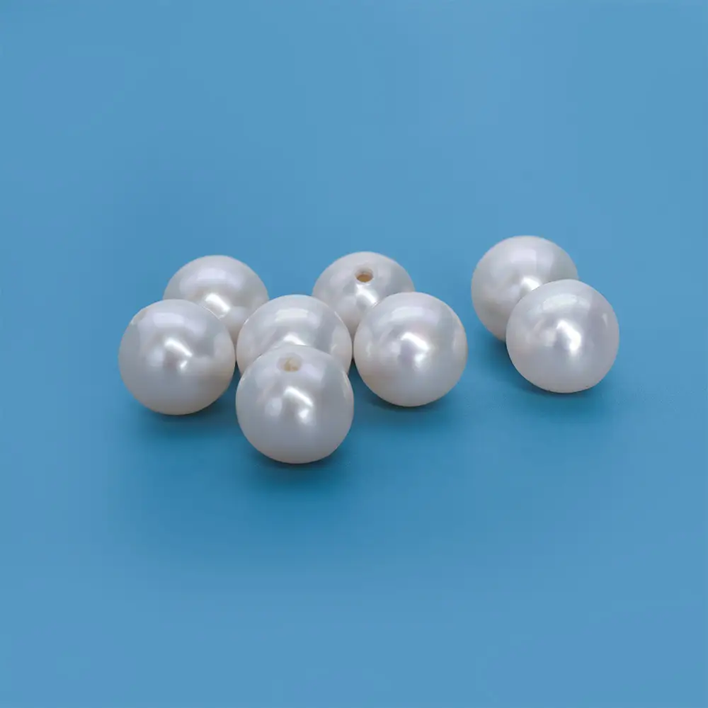 Perlas sueltas de agua dulce de grado 5A, de 6-7 mm, para la fabricación de joyas. 1