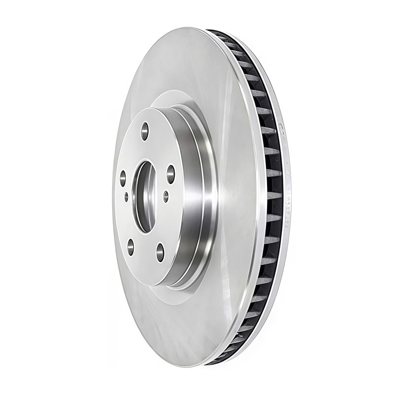 New JUNZE Vented Disc High Braking Force Low Noise Rear Axle OE 43512-76010 Metal Drilled Brake Disc 3
