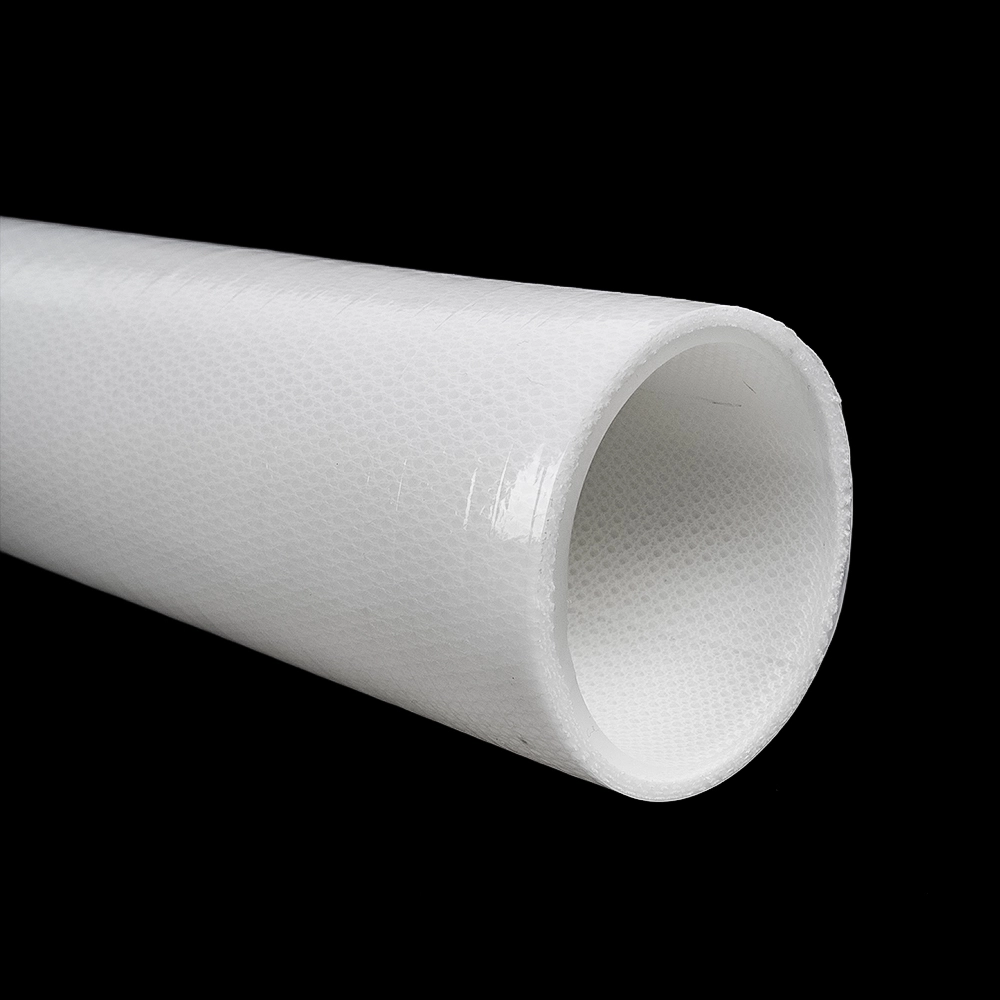 USP Class VI Medical Grade Platinum Cured Silicone Hose with 4-Layer Fabric Reinforcement 1