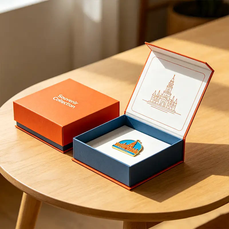 Coffret cadeau de bonbons de luxe recyclable, personnalisable, gaufrage de haute qualité, pelliculage mat, revêtement UV, couvercle magnétique en forme de cœur 1