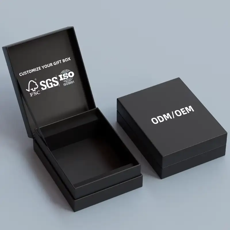 Skincare Mailer Cosmetic Packaging Box with Glossy Lamination UV Customized Creative Perfume Magnetic Closure Gift Box 1