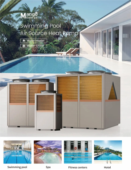 Commercial EVI Air Source Heat Pump | Hotel Central Heating Hot Water Solution 1