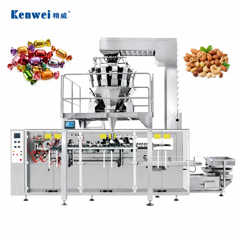 Horizontal Weighing and Packing System for Snack Food JW-B11 1