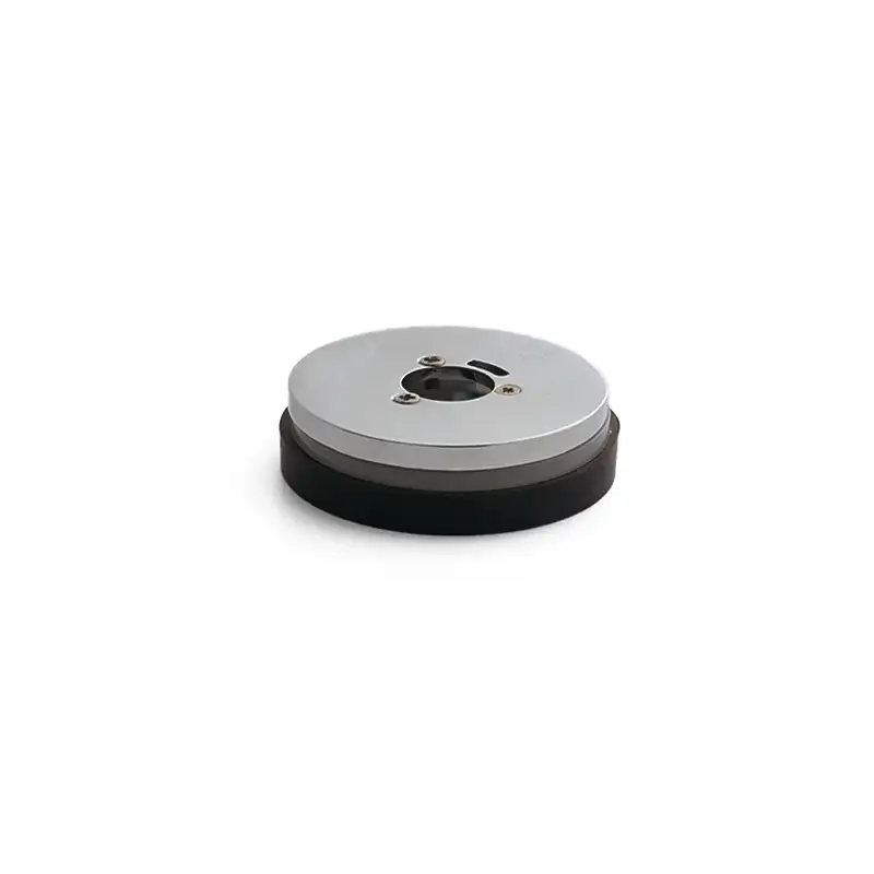 Custom Round Metal Mounting Base with Rubber Vibration Isolator 1