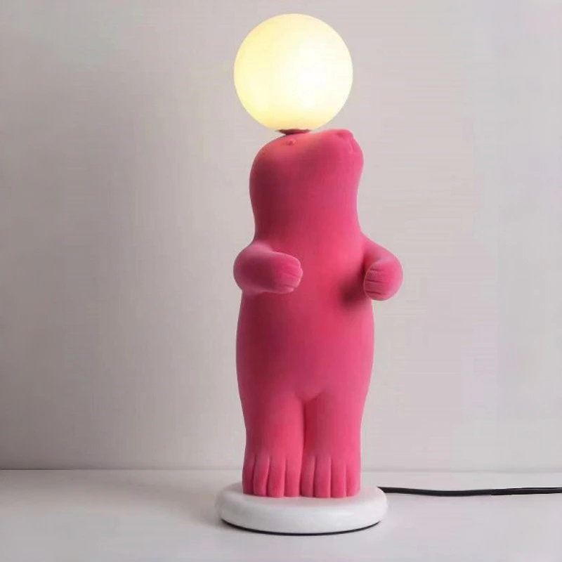 Настольная лампа с мультяшным медведем 1