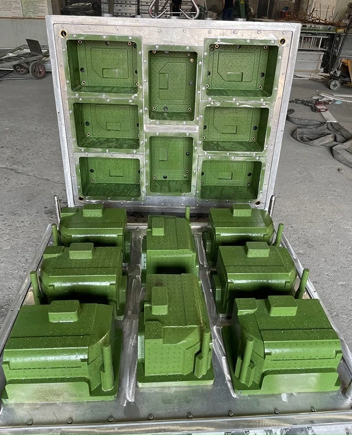 Expanded Polystyrene mold AC Cushion Package Parts 1